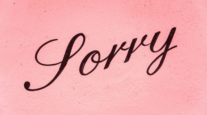 Apologizing too much may be well intentioned but can have negative consequences